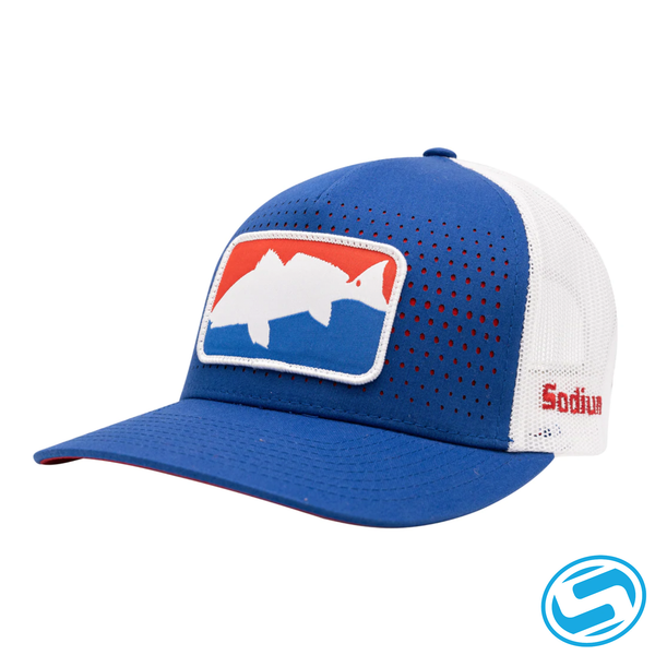 Men's Sodium National Redfish Trucker Adjustable Hat