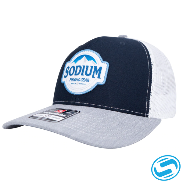 Men's Sodium White Mountains Trucker Adjustable Hat