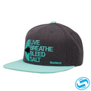 Men's Sodium The Motto Canvas Adjustable Flat Bill Hat