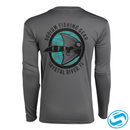 Men's Sodium Redfish Fly Performance Long Sleeve Shirt