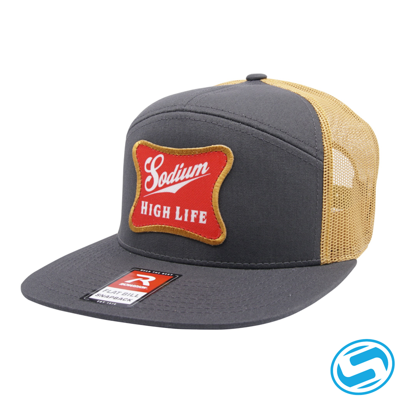 Men's Sodium Livin' the High Life Flat Bill Trucker Adjustable Hat