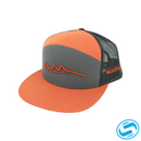 Men's Sodium Popping Snook Trucker Adjustable Flat Bill Hat