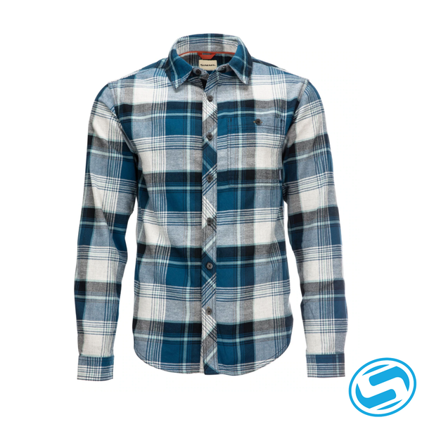 Men's Simms Dockwear Cotton Flannel Shirt