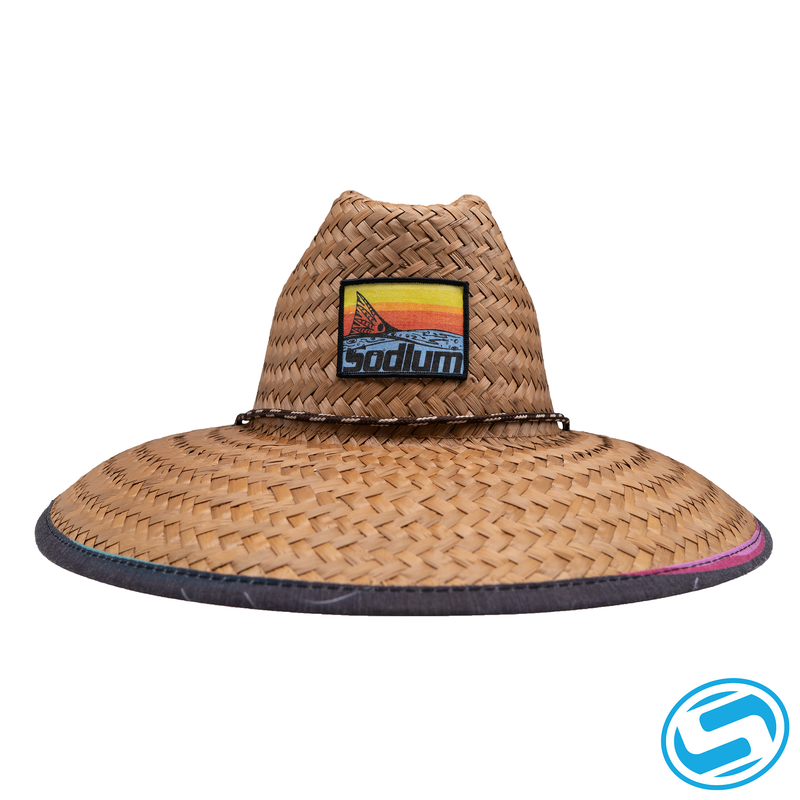 Sodium Sunset Redfish Straw Hat