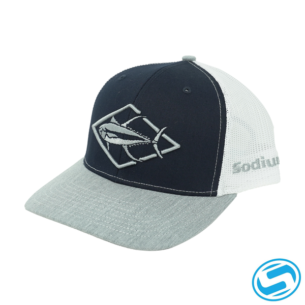 Men's Sodium Diamond Tuna Trucker Adjustable Hat