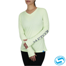 Women's Aftco Galaxy Air-O Dobby Longsleeve Preformance Shirt